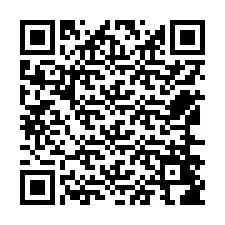 Código QR para número de teléfono +12566486687