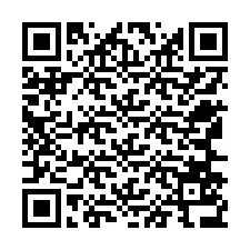 QR-код для номера телефона +12566536734