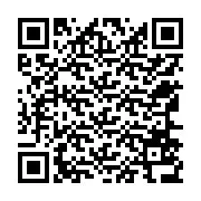 QR-code voor telefoonnummer +12566536744