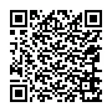 Codice QR per il numero di telefono +12566671908