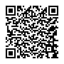 QR-код для номера телефона +12566684474