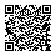 Código QR para número de telefone +12566684487