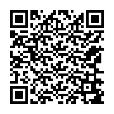 QR-Code für Telefonnummer +12566687035