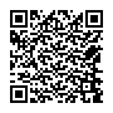 QR-koodi puhelinnumerolle +12566689297