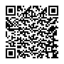 QR-code voor telefoonnummer +12566744196