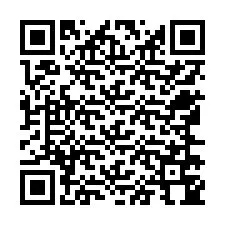 Codice QR per il numero di telefono +12566744198