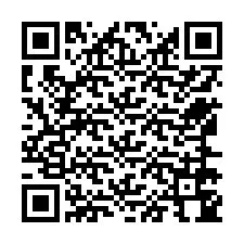 QR kód a telefonszámhoz +12566744886