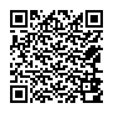 Código QR para número de teléfono +12566800827