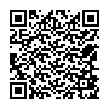 QR-code voor telefoonnummer +12566825167