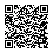 QR-code voor telefoonnummer +12566828356