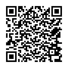 QR-code voor telefoonnummer +12566836387