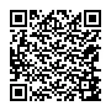 QR kód a telefonszámhoz +12566843195