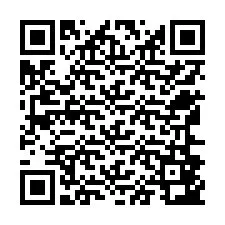 QR kód a telefonszámhoz +12566843254