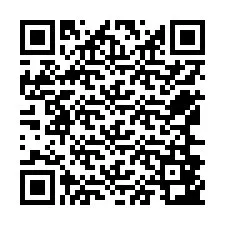 QR kód a telefonszámhoz +12566843263