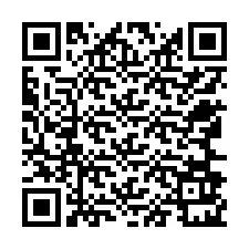 QR-код для номера телефона +12566921328