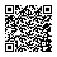 Código QR para número de teléfono +12566982869