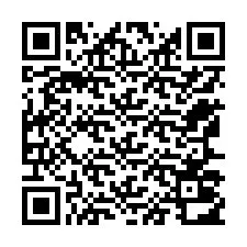 Kod QR dla numeru telefonu +12567012745