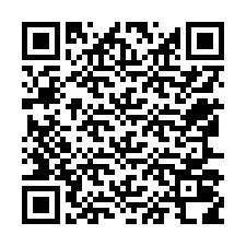 QR-koodi puhelinnumerolle +12567018349