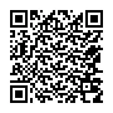 QR-код для номера телефона +12567018576