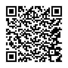 QR код за телефонен номер +12567018579