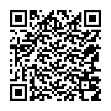 Codice QR per il numero di telefono +12567018581