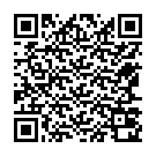 QR Code สำหรับหมายเลขโทรศัพท์ +12567020462