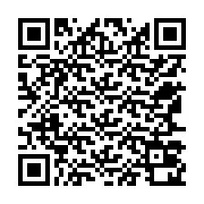 QR-Code für Telefonnummer +12567020464