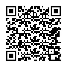 QR-code voor telefoonnummer +12567020467