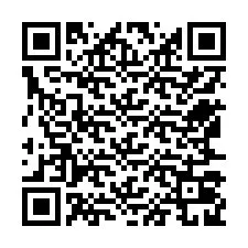 Código QR para número de telefone +12567029096