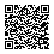 QR код за телефонен номер +12567029313