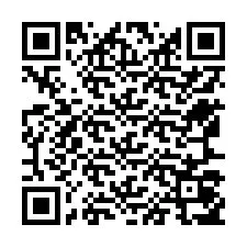 QR код за телефонен номер +12567057102