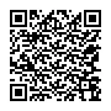 Código QR para número de teléfono +12567064134