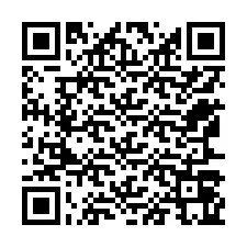 Código QR para número de telefone +12567065845