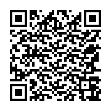 QR код за телефонен номер +12567067874