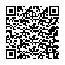 Codice QR per il numero di telefono +12567068285