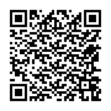 電話番号のQRコード +12567069256