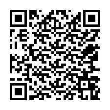 QR-code voor telefoonnummer +12567069589