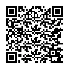 Código QR para número de telefone +12567081094