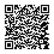 QR-код для номера телефона +12567084739