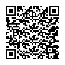 QR код за телефонен номер +12567085168