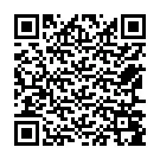 QR-koodi puhelinnumerolle +12567085617