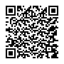 Codice QR per il numero di telefono +12567086078