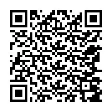 Código QR para número de teléfono +12567087394