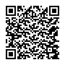 Kode QR untuk nomor Telepon +12567087395