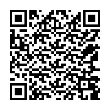 QR-koodi puhelinnumerolle +12567089281