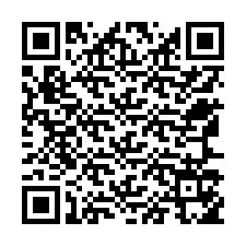 Código QR para número de telefone +12567155604