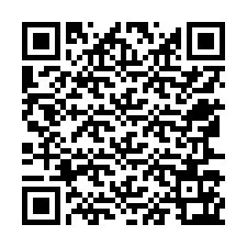 QR-код для номера телефона +12567163558