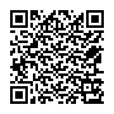 QR-код для номера телефона +12567173413