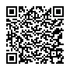 QR код за телефонен номер +12567174960