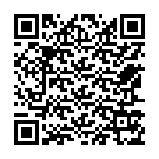 QR код за телефонен номер +12567175457